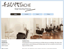Tablet Screenshot of hauptsache-bb.de